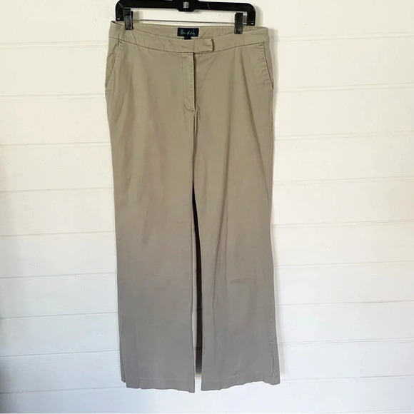 Boden Women’s Straight Leg Mid Rise Stretch Chino Pants Size 12